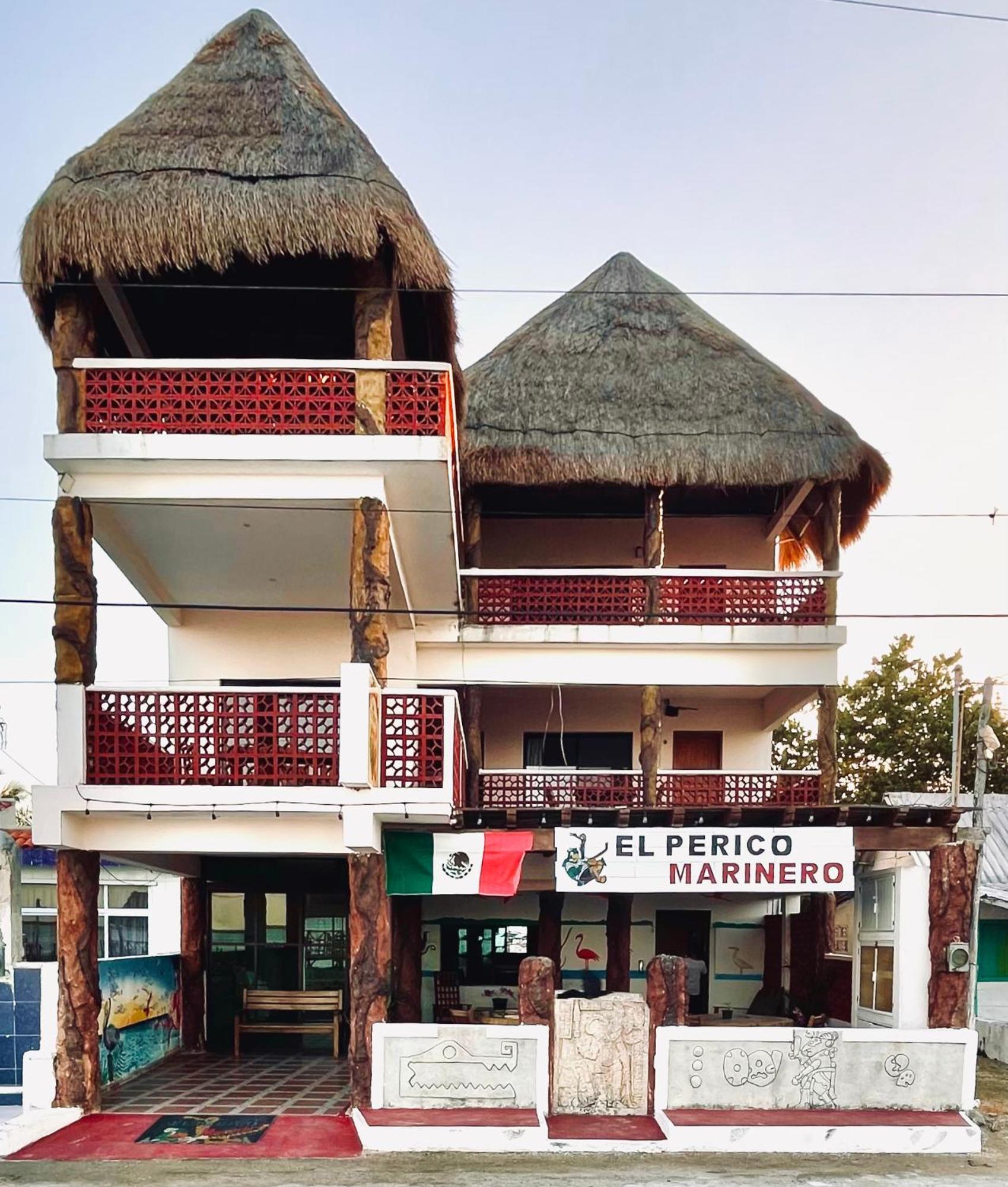 Posada El Perico Marinero Rio Lagartos Bagian luar foto