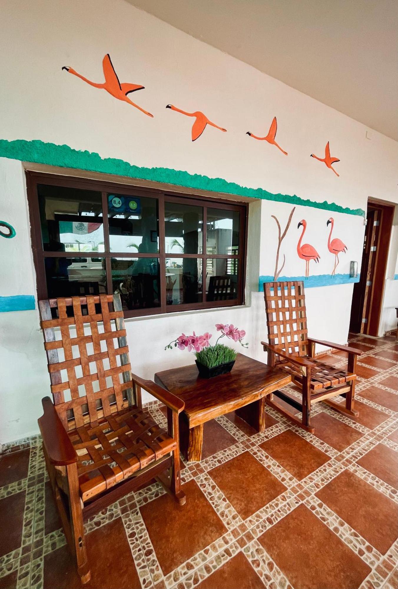 Posada El Perico Marinero Rio Lagartos Bagian luar foto