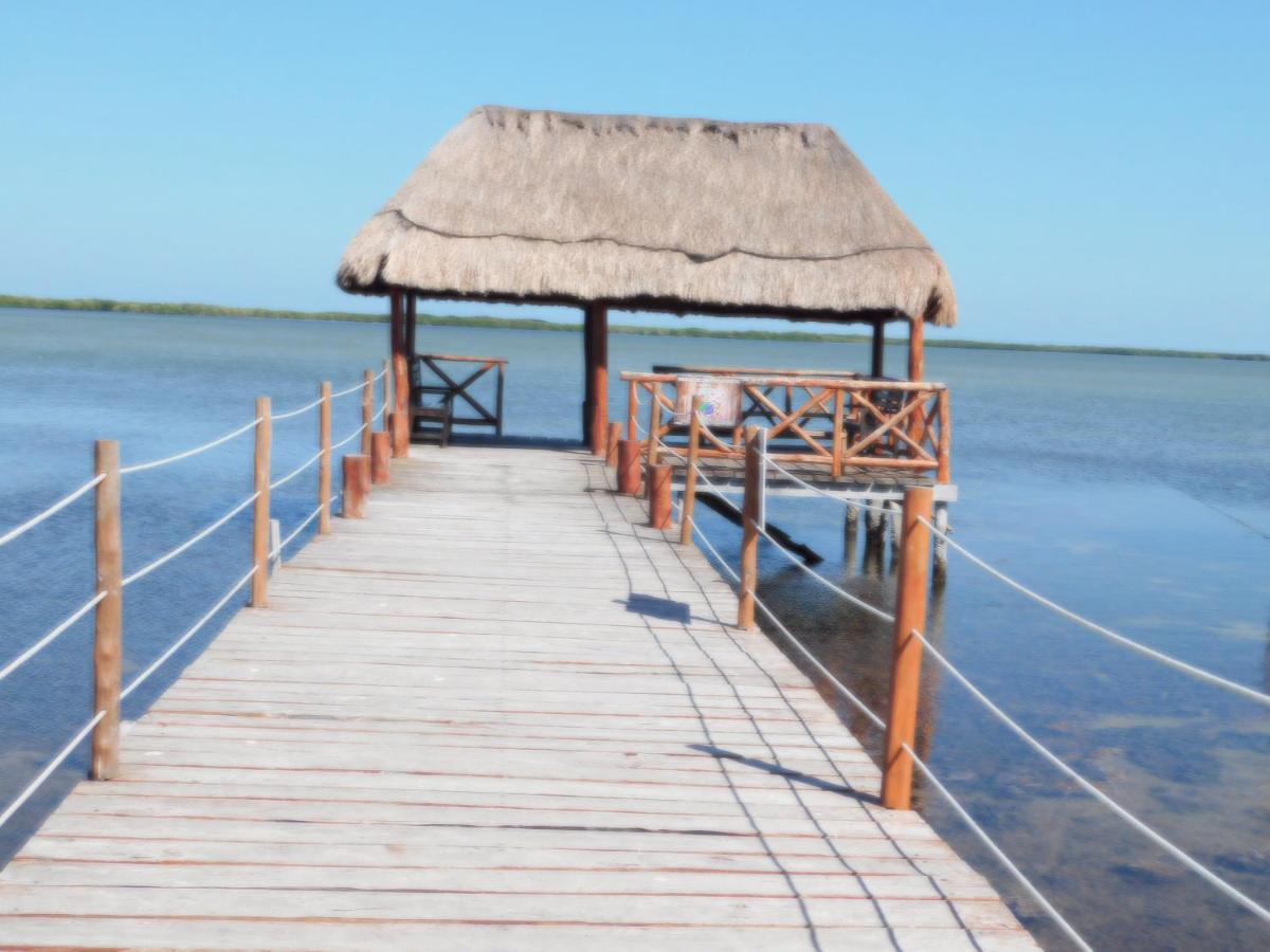 Posada El Perico Marinero Rio Lagartos Bagian luar foto